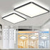LED Deckenleuchte 24W dimmbar quadratisch mit Fernbedienung
